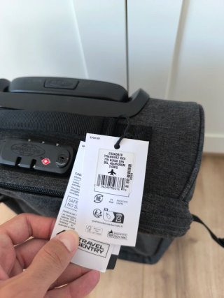 Mochila Maleta Cabina Eastpak 25L gris nueva