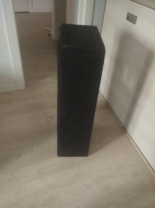 Caja Subwoofer Reflex 12 Pulgadas Negra