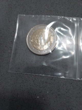 2 euro commemorativo Francia 2010 de Gaulle UNC