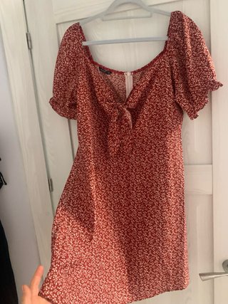Vestido de verano estampado floral XL