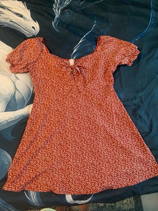 Vestido de verano estampado floral XL