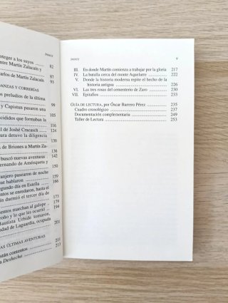 Zalacaín el aventurero Pío Baroja con guía lectura