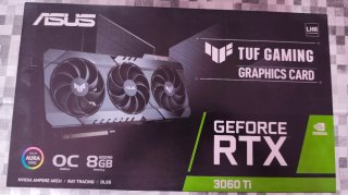 RTX 3060 Ti ASUS TUF Gaming 8gb vram