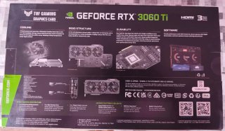 RTX 3060 Ti ASUS TUF Gaming 8gb vram