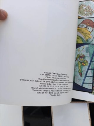 Capricornio de Andreas. Obra completa.