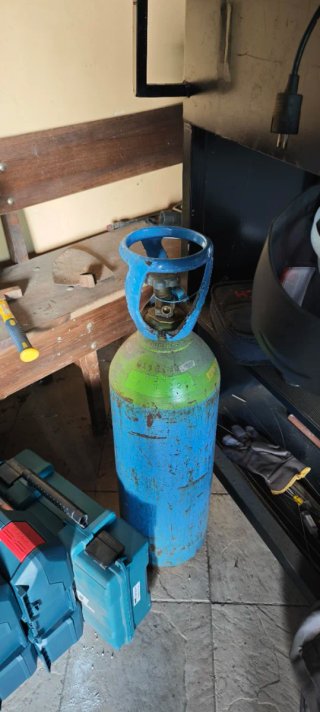 Botella de Argón