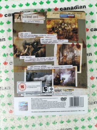 Steelbook Resident Evil 4 Edición Limitada PS2 PAL