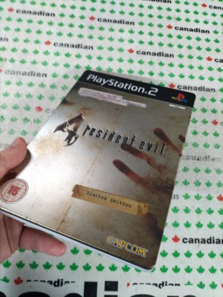 Steelbook Resident Evil 4 Edición Limitada PS2 PAL