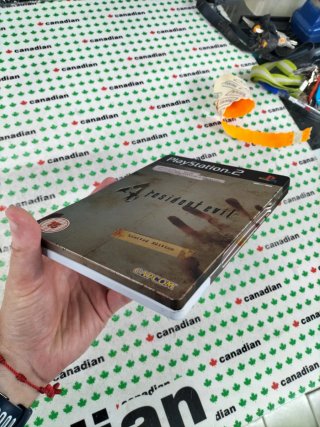 Steelbook Resident Evil 4 Edición Limitada PS2 PAL