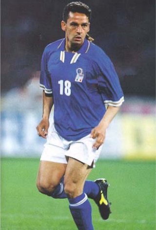 Maglia gara Italia 1996 Baggio N.18
