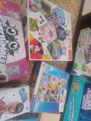 Lote de 6 juegos de mesa infantiles