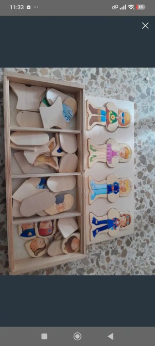 Lote de 6 juegos de mesa infantiles