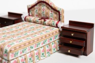 Muebles Dormitorio Casita Muñecas Madera