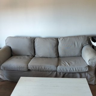 Sofá Ikea 3 plazas beige