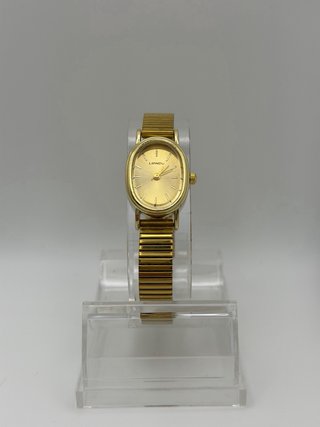 Reloj dorado acero inoxidable nuevo
