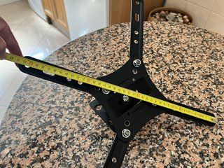 Soporte TV Negro Ajustable