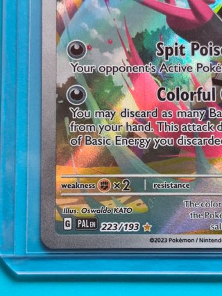 PAL 223 Grafaiai (IR) NM ING Paldea Evolved