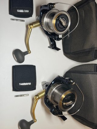 Coppia di mulinelli Shimano Bull XT