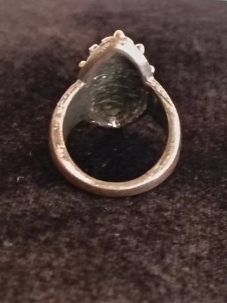Anello ovale stile retrò/boho