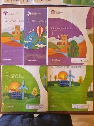 Lote libros, 5 Primaria