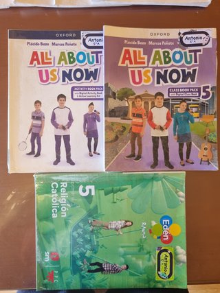 Lote libros, 5 Primaria