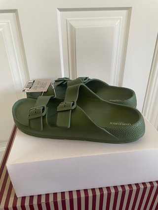 Sandalias Georges Rech Verde Talla 44