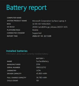 Surface Laptop 4 | 15" | i7 | 32GB | 1TB | Nero