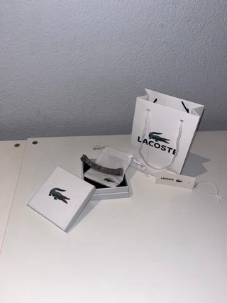 Pulsera Lacoste Plata