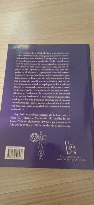 La gran depresión medieval, siglos XIV-XV el pr...