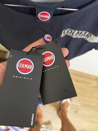 T-shirt Colmar Originals nera donna