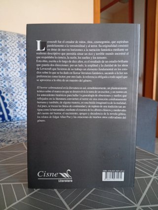 El horror sobrenatural en la literatura (H.P.L.)