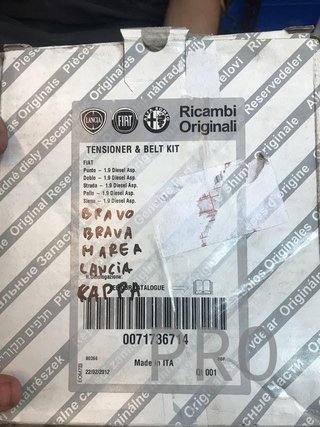 Kit distribucion fiat lancia nuevo