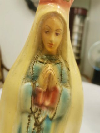 Virgen de Fátima escayola 40cm