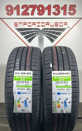 205 55 16 V KUMHO RUEDA NUEVA YA MONTADA
