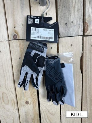 Guantes T-L Acerbis Mx X-K Kid Grey/Black