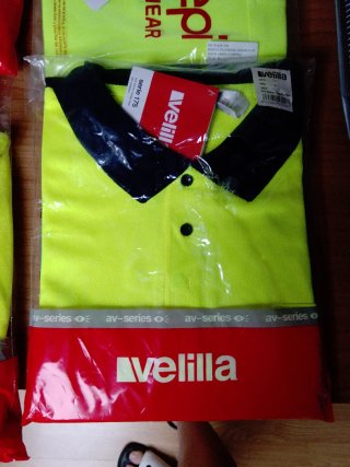 Polo Alta Visibilidad Manga Larga Velilla XL