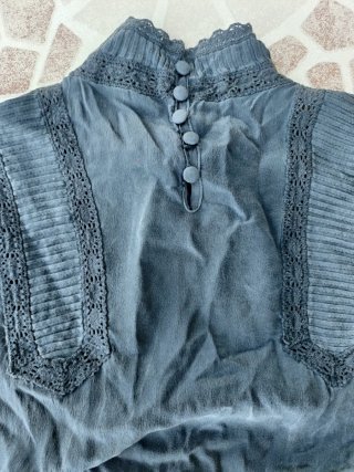 Abito Zara blu/grigio