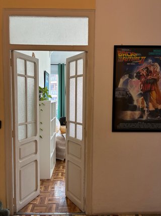 Puertas dobles madera pino suecia blanco