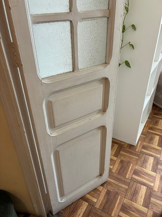 Puertas dobles madera pino suecia blanco