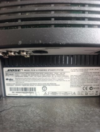 Subwoofer Bose PS18 Serie III