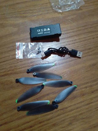 Drone B6 Negro y Verde