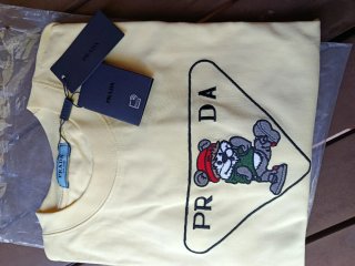 Camiseta Prada XL Bordada Nueva