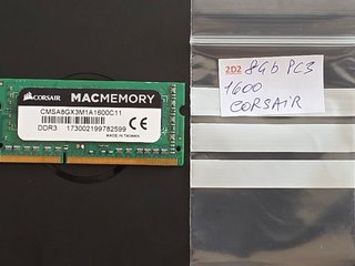 Memória RAM Corsair MacMemory 8GB DDR3L 1600MHz