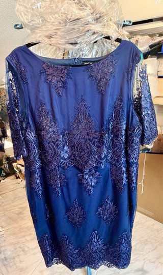 Vestido fiesta cóctel bordado