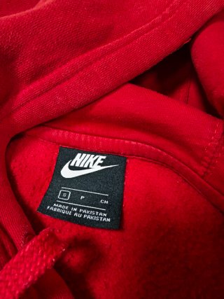 Sudadera Nike Roja Vintage Bordada