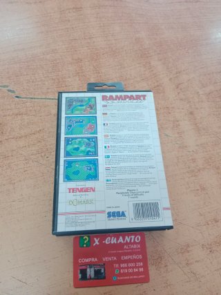 JUEGO SEGA MASTER SYSTEM RAMPART