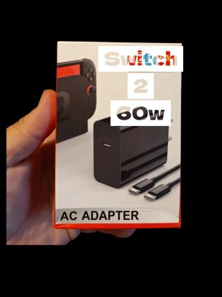 Nintendo Switch 2 60W cargador