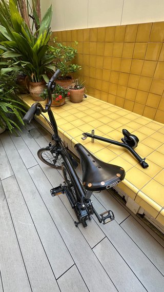 Bicicleta Brompton M6L Negra