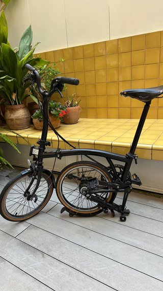 Bicicleta Brompton M6L Negra