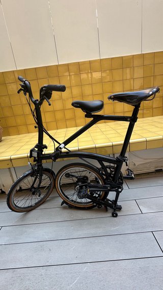Bicicleta Brompton M6L Negra